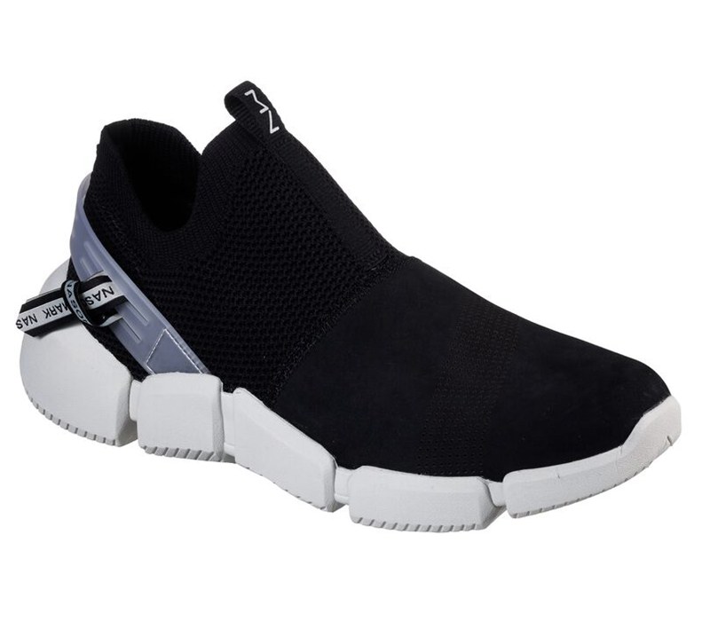 Skechers Herr Svarta Slip On - Rex - Tag - Sverige (PWXKC-6730)
